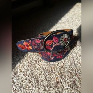 Lucky Brand Belt Embroidery